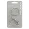 Hillman Key Chain, Silver, Metal, 5 PK 711070 - alternate 5
